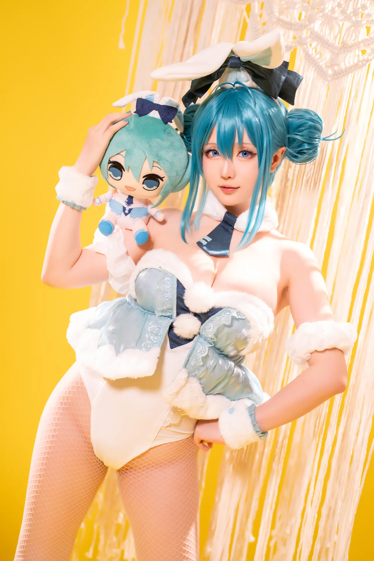 Hoshilily September 2023 Plan A - Hatsune Miku BiCute Bunnies (White Bunny Version)-erohere14.webp